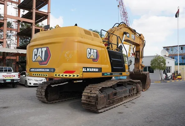 Used Cat 349 Crawler Excavator 2021 Rear Right View