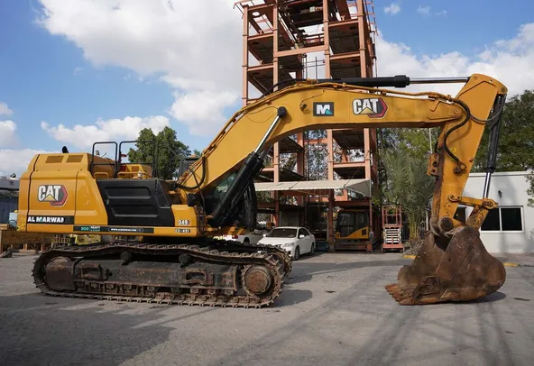 Used Cat 349 Crawler Excavator 2021 Right Side View