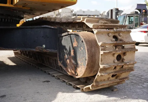 Used Cat 349 Crawler Excavator 2021 Undercarriage View
