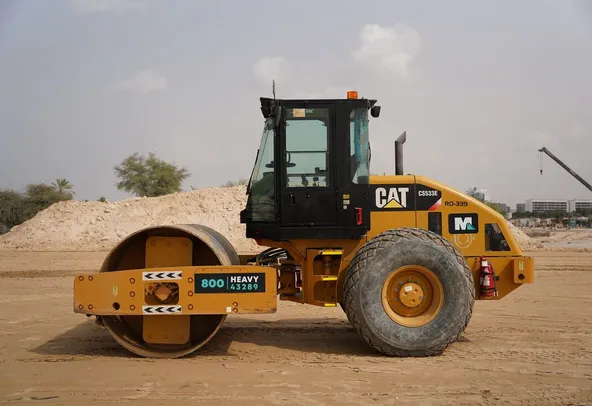 Used Cat CS533E Single Drum Roller 2019 | Al Marwan