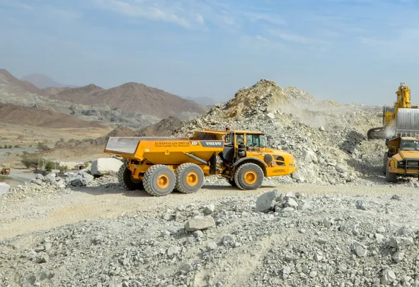 Rent 35-Ton Articulated Dump Trucks | Al Marwan