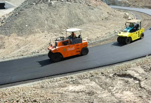 For Rent 28 Ton Rubber Wheeled Pneumatic Roller | Al Marwan