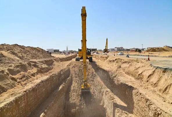 Rent 30-Ton Long-Boom Excavators | Al Marwan