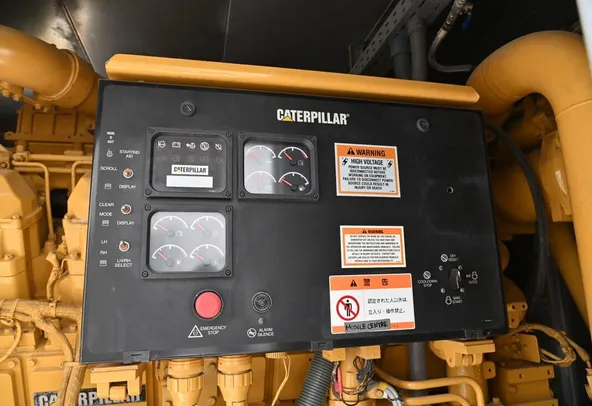 2000 Piller DHH Generator Set Caterpillar- gauges image -Al Marwan Machinery