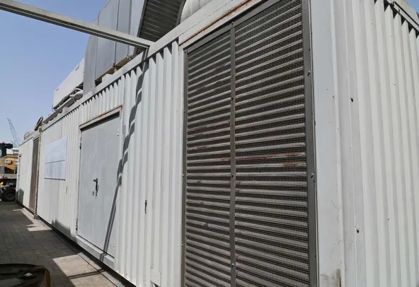2000 Piller DHH Generator Set Caterpillar Powerhouse-outside view-Al Marwan Machinery