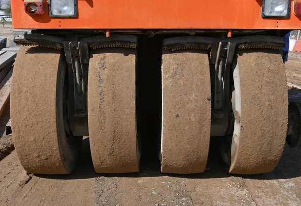 Buy this 2012 Hamm GRW18 Pneumatic Tire Roller|Al Marwan