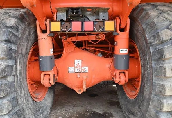 2011 Hitachi EH1100-3 Rigid Dump Truck undercarriage view - Al Marwan Heavy Machinery