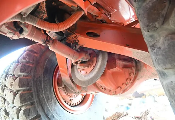 Rigid Dump Truck 2011 Hitachi EH1100-3 - undercarriage view - Al Marwan Heavy Machinery