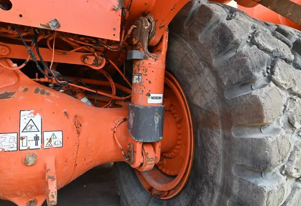 2011 Hitachi EH1100-3 Rigid Dump Truck undercarriage view - Al Marwan Heavy Machinery