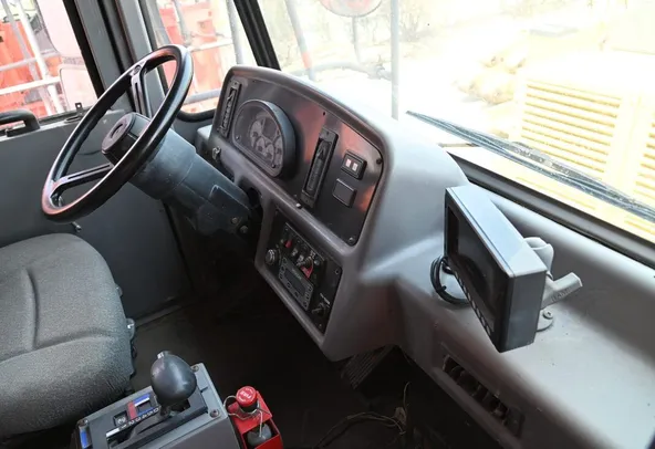 2011 Hitachi EH1100-3 Rigid Dump Truck cabin view - Al Marwan Heavy Machinery