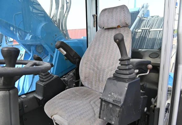 Terex Fuchs MHL350 Material Handler 2011 Cabin View -  Al Marwan Heavy Machinery