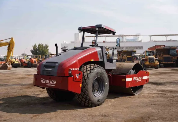 Dynapac Redline DRS120D Single Drum Roller Rear Right View