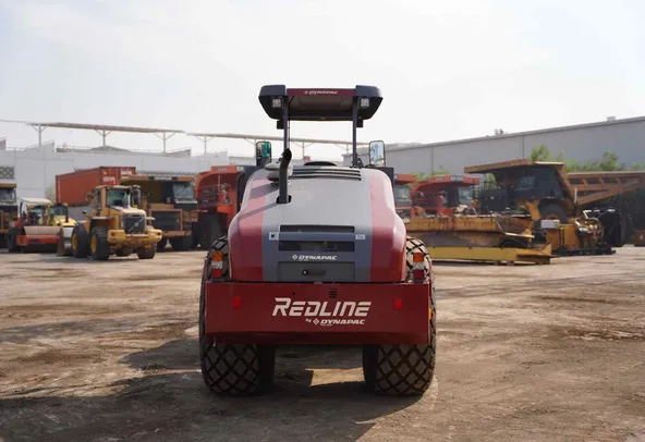 Dynapac Redline DRS120D Single Drum Roller Rear View