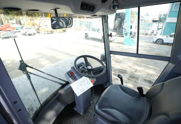 Dynapac Redline CA30D Single Drum Roller Cabin View