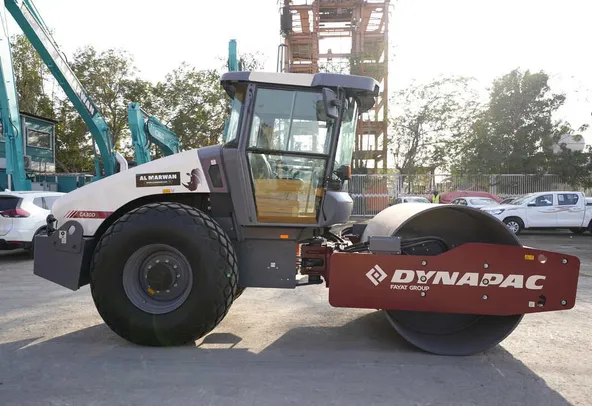 Dynapac Redline CA30D Single Drum Vibratory Roller Left View