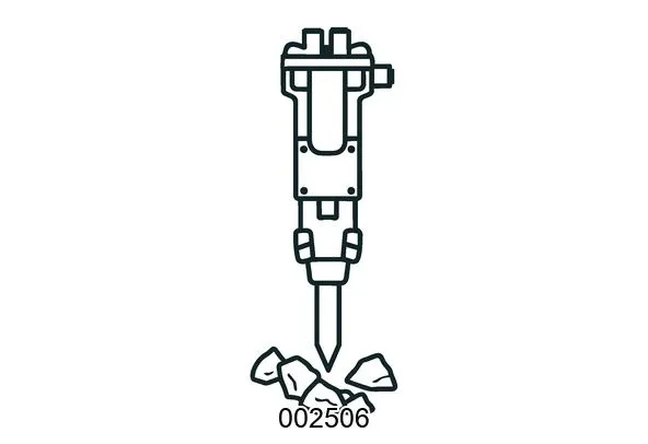 002506 Hydraulic breakers & components