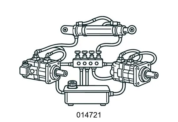 014721 Hydraulic System Components