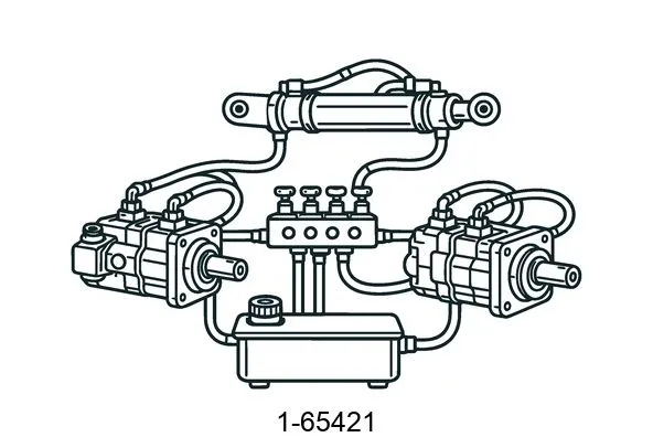 1-65421 Hydraulic System Components