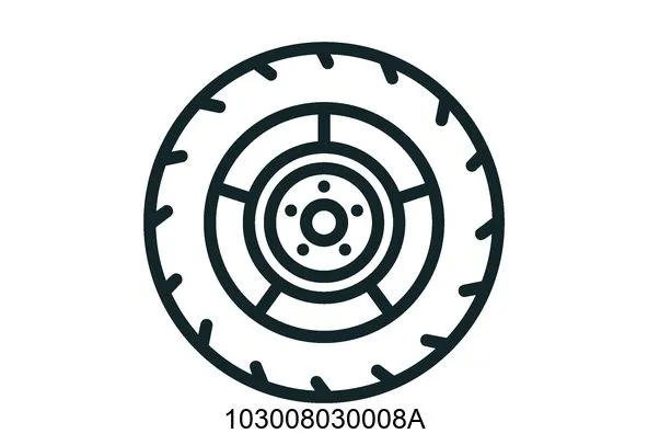 103008030008A Tyres - wheels - drums