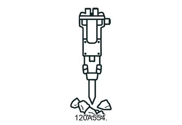 120A554. Hydraulic breakers & components