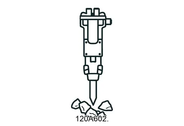 120A602. Hydraulic breakers & components