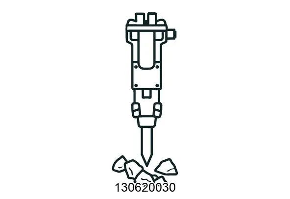 130620030 Hydraulic breakers & components