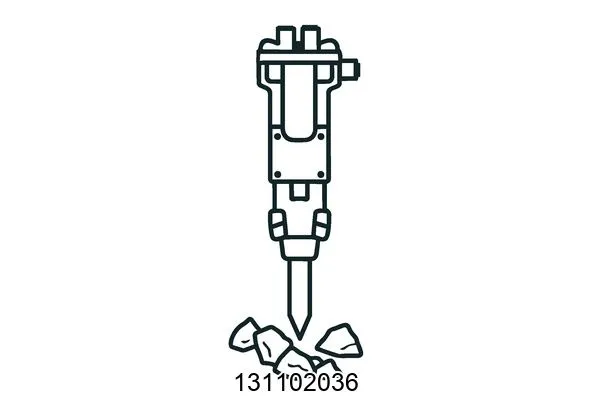 131102036 Hydraulic breakers & components