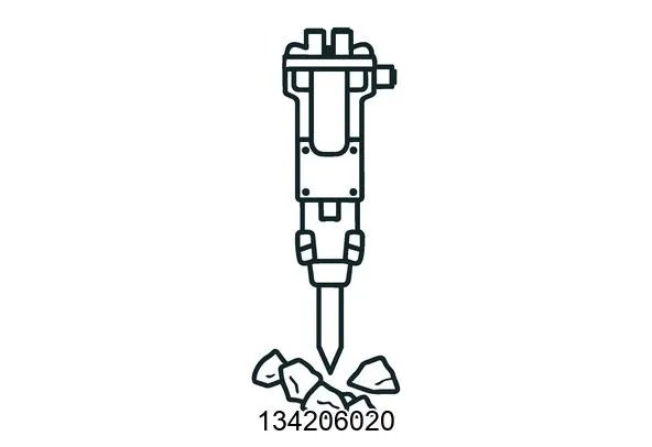134206020 Hydraulic breakers & components