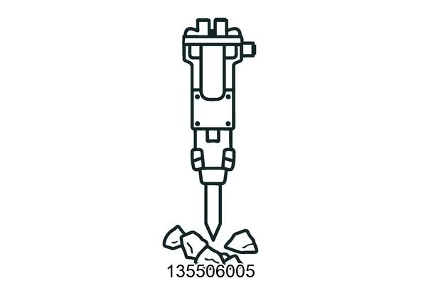 135506005 Hydraulic breakers & components