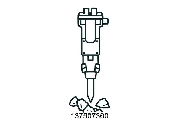 137507360 Hydraulic breakers & components