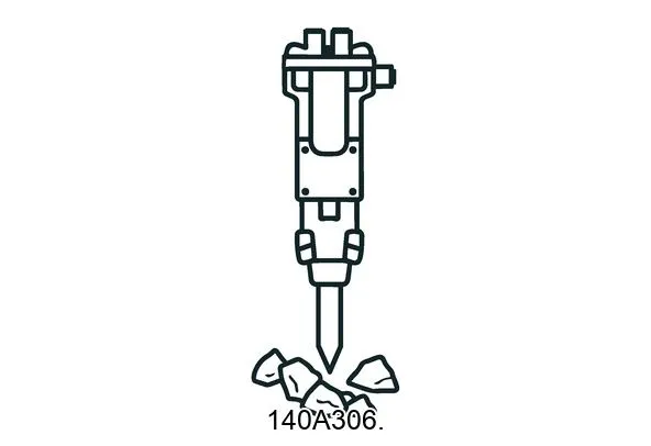 140A306. Hydraulic breakers & components