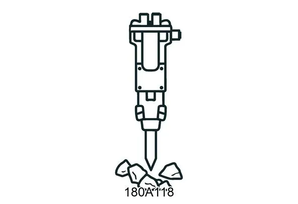 180A118 Hydraulic breakers & components