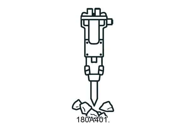 180A401. Hydraulic breakers & components