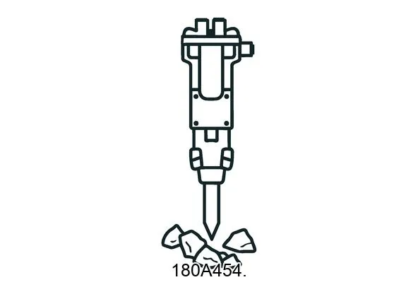 180A454. Hydraulic breakers & components