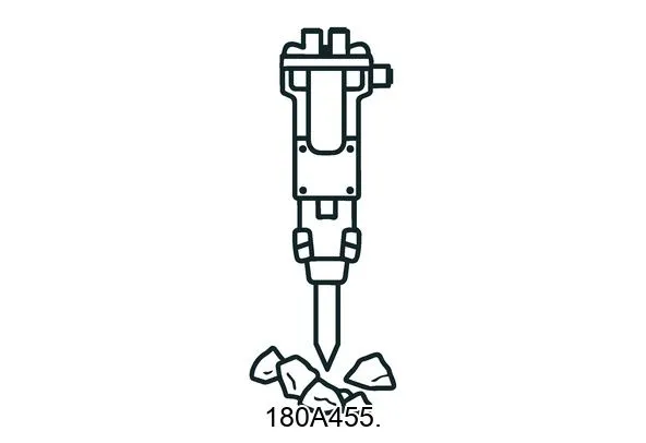 180A455. Hydraulic breakers & components