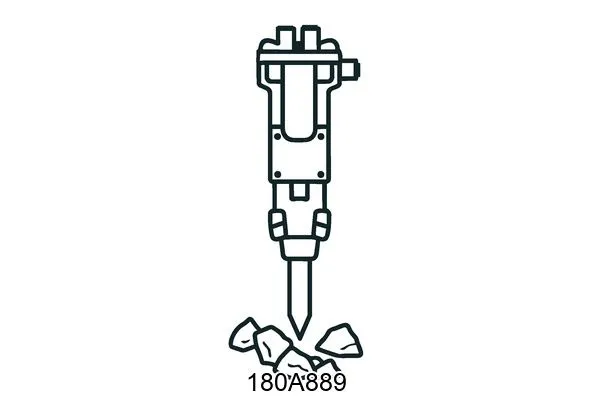 180A889 Hydraulic breakers & components