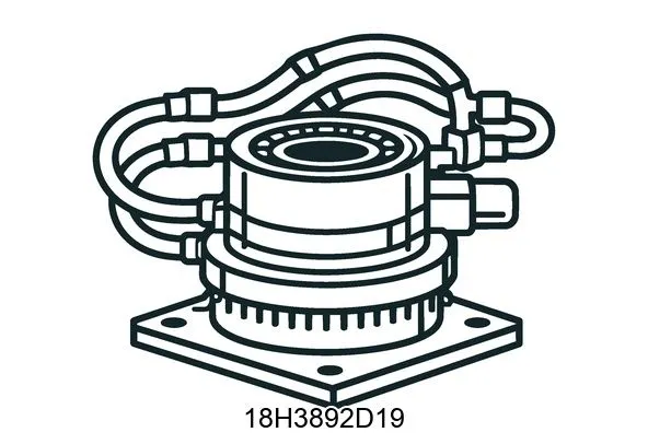 18H3892D19 Hydraulic Lines