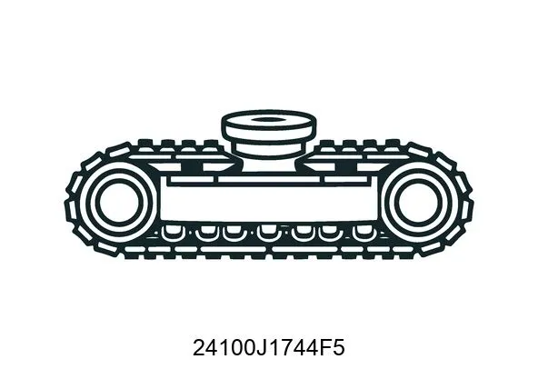24100J1744F5 Undercarriage