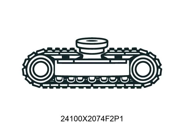 24100X2074F2P1 Undercarriage