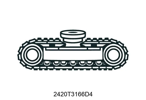 2420T3166D4 Undercarriage