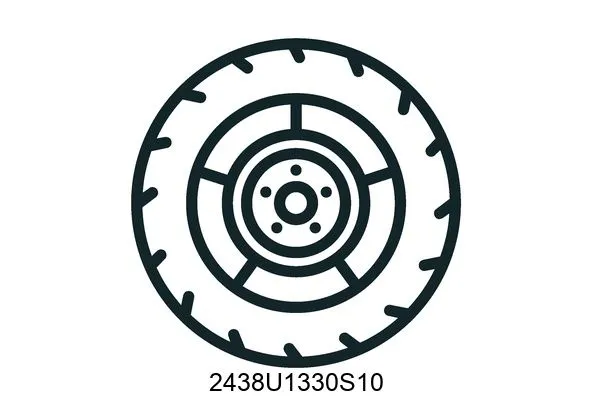 2438U1330S10 Tyres - wheels - drums