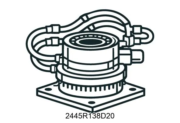 2445R138D20 Hydraulic Lines