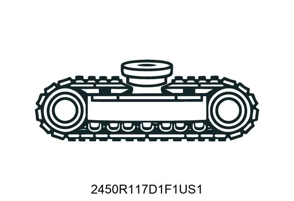 2450R117D1F1US1 Undercarriage