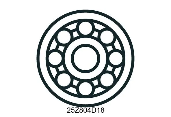 25Z804D18 Bearings