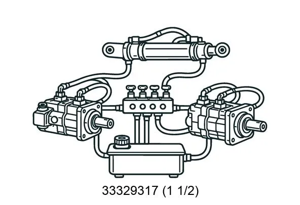 33329317 (1 1/2) Hydraulic System Components