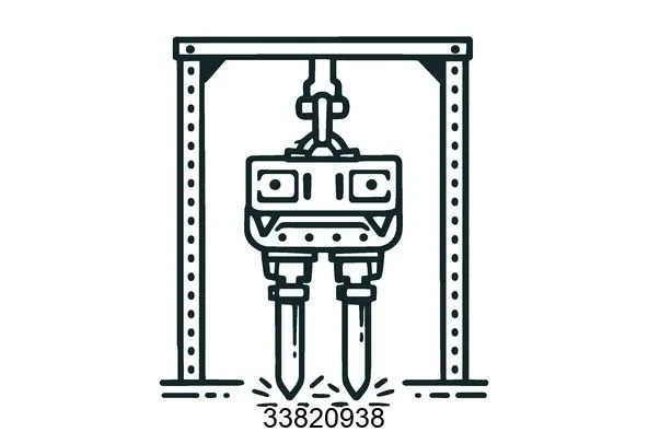 33820938 Frame vibro hammers