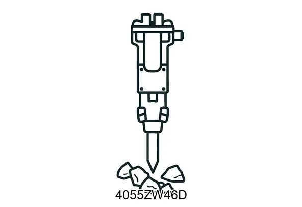 4055ZW46D Hydraulic breakers & components