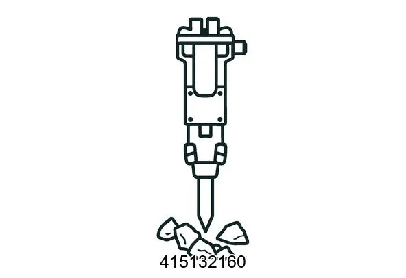 415132160 Hydraulic breakers & components