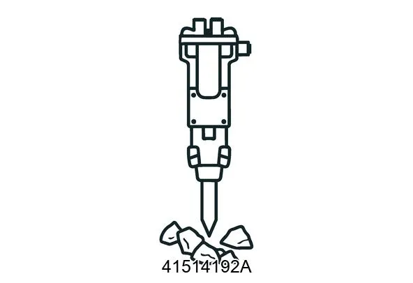 41514192A Hydraulic breakers & components
