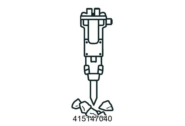 415147040 Hydraulic breakers & components